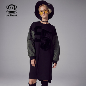 品牌名称: 大嘴猴圆领卫衣女长款