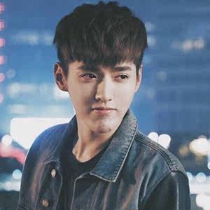 吴亦凡同款假发男生斜刘海短直发套逼真仿真头皮整顶头套少男短发