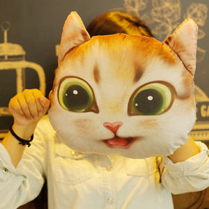 创意卡通猫头图片