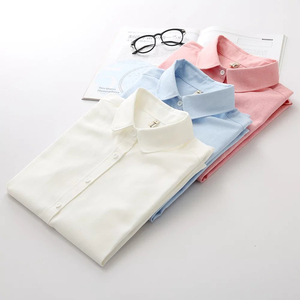 元宝领衬衫女娃娃领图片