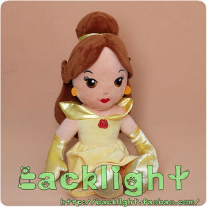 disney迪士尼 美女与野兽 belle贝尔公主公仔 毛绒玩具 包邮 ￥ 129.
