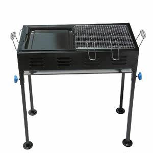 野外 大号 烧烤炉 户外 便携 烧 span class=h>烤架 /span> 炸烤两用