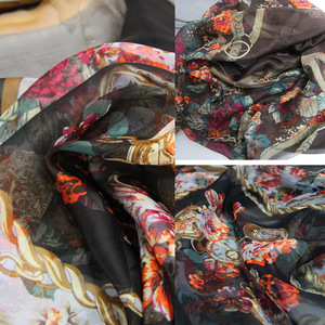 品牌名称: silk真丝丝巾