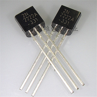 三极管 2n2222a 0.6a/30v npn小功率晶体管 to-92