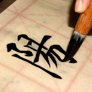 羊兼毫学生初学中楷欧楷颜柳赵体行书楷书 span class=h>毛笔 /span>