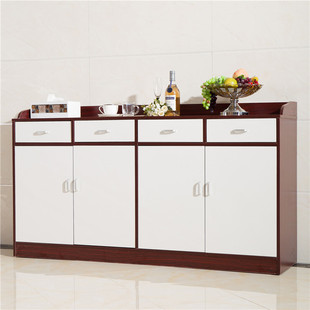 简约备餐柜白茶水柜餐厅备餐台餐边柜储物柜酒柜餐具柜碗柜酒店柜