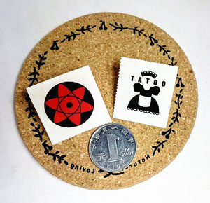 【女仆tatoo】163 天照写轮眼 火影忍者 cos纹身贴 鼬 宇智波