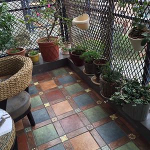 复古美式仿古砖卫生间防滑室内室外庭院地砖墙砖客厅厨房阳台瓷砖