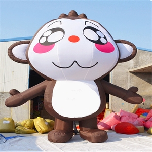 充气气模人偶行走卡通模型定制oppo小欧vivo公仔广告开业活动拱门